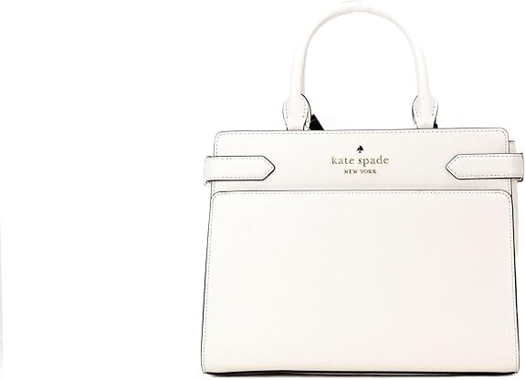 

Кошелек-саквояж Kate Spade New York Staci среднего размера из сафьяновой кожи, белый