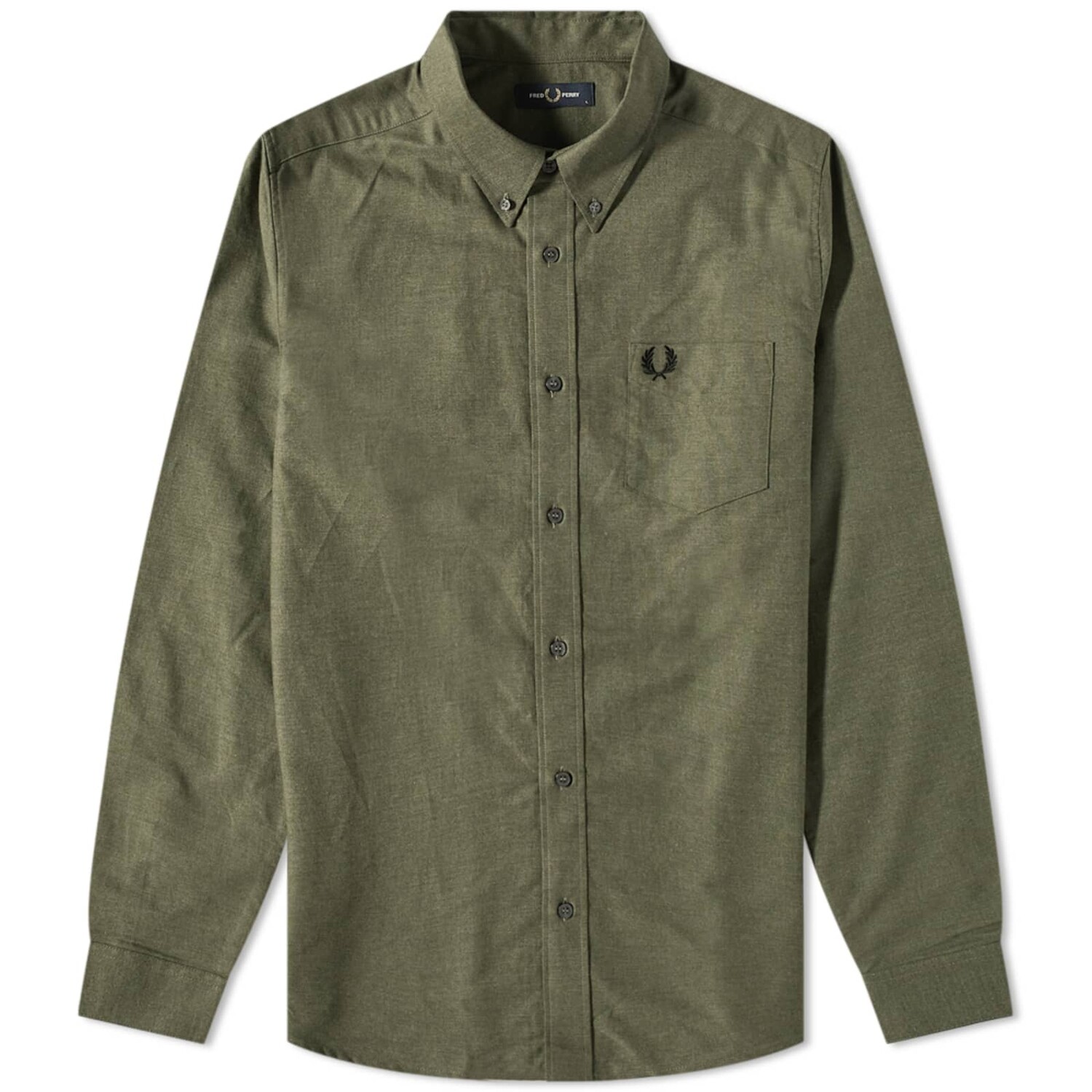 

Рубашка Fred Perry Oxford, зеленый