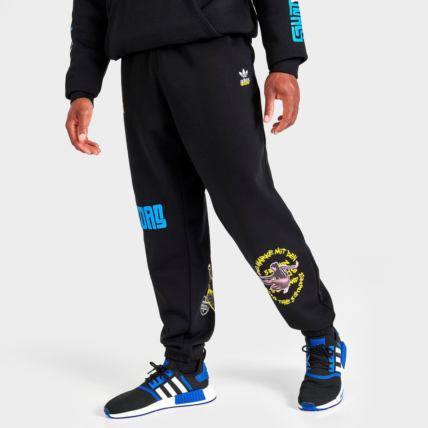 

Мужские спортивные штаны Adidas Originals Unite Graphics Jogger, черный