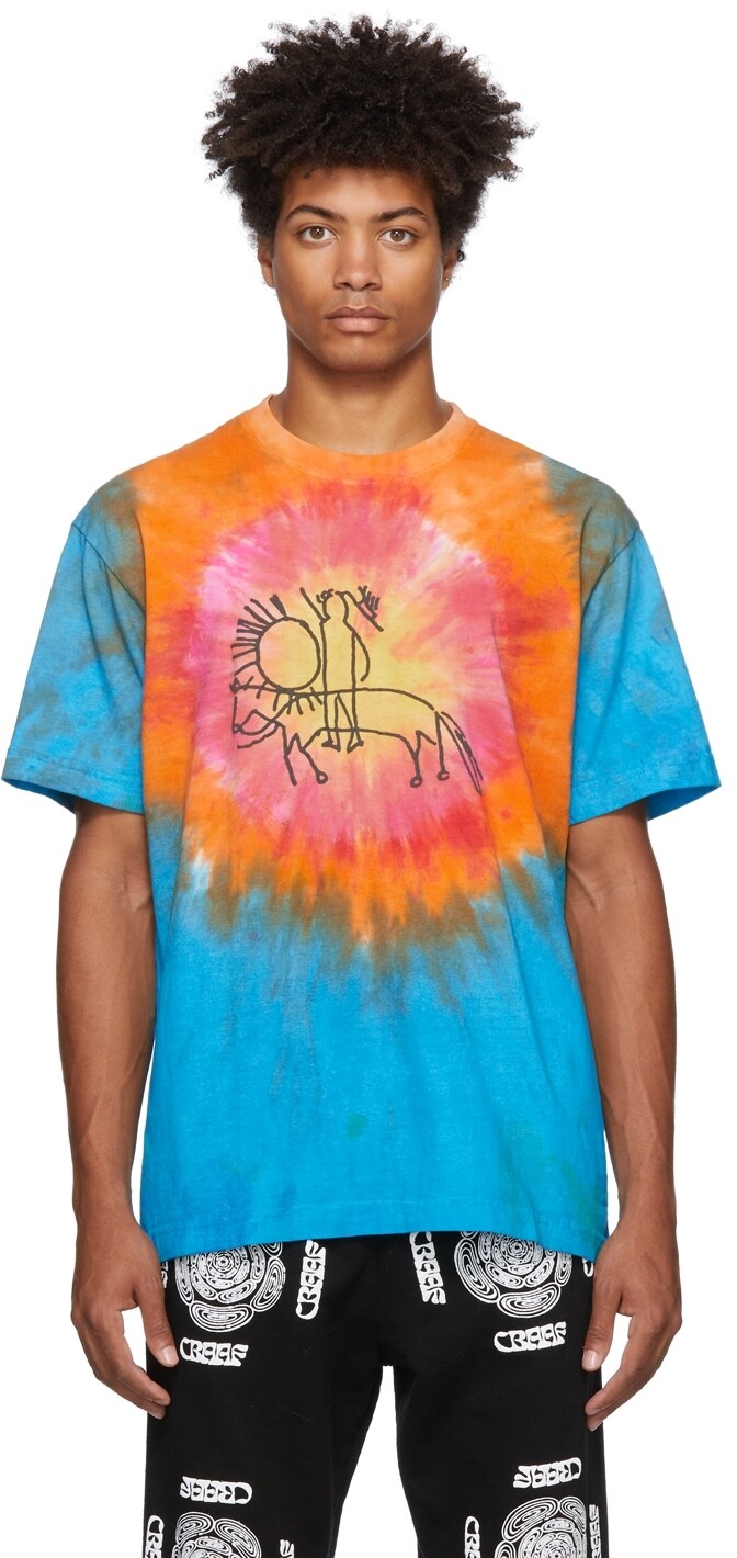 

Футболка Tie-Dye Sun Horse Come Back as a Flower