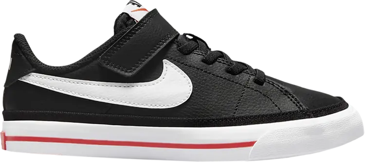 

Кроссовки Nike Court Legacy PS 'Black University Red', черный