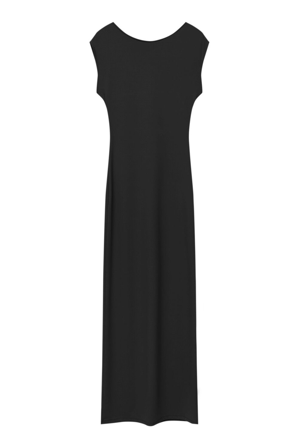 

Платье Pull&Bear Long With Open Back, черный