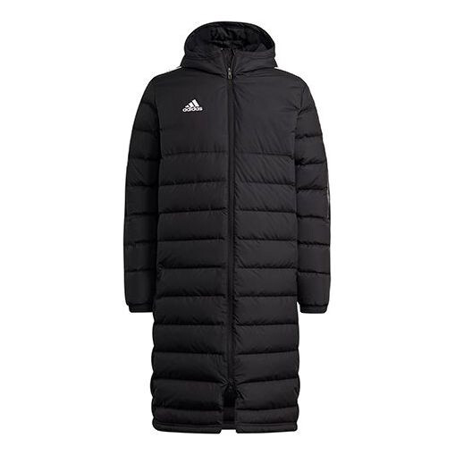 

Пуховик Adidas Tiro21L Down Football Hood Warm GM5245, черный