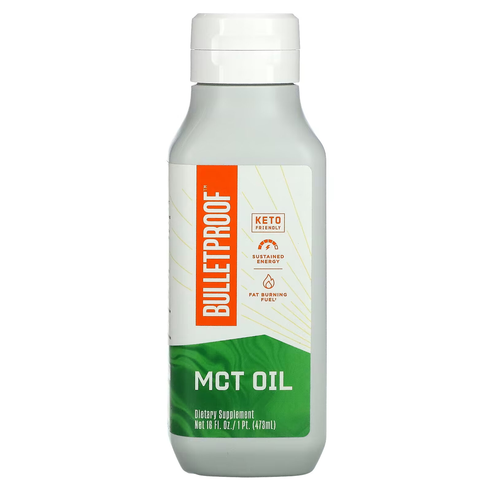 BulletProof, масло МСТ, 473 мл (16 жидк. унций) мст масло freeul keto oil 225 мл