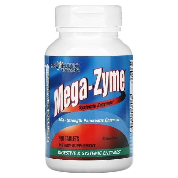 Mega-Zyme системные ферменты Nature's Way, 200 таблеток – купить с ...