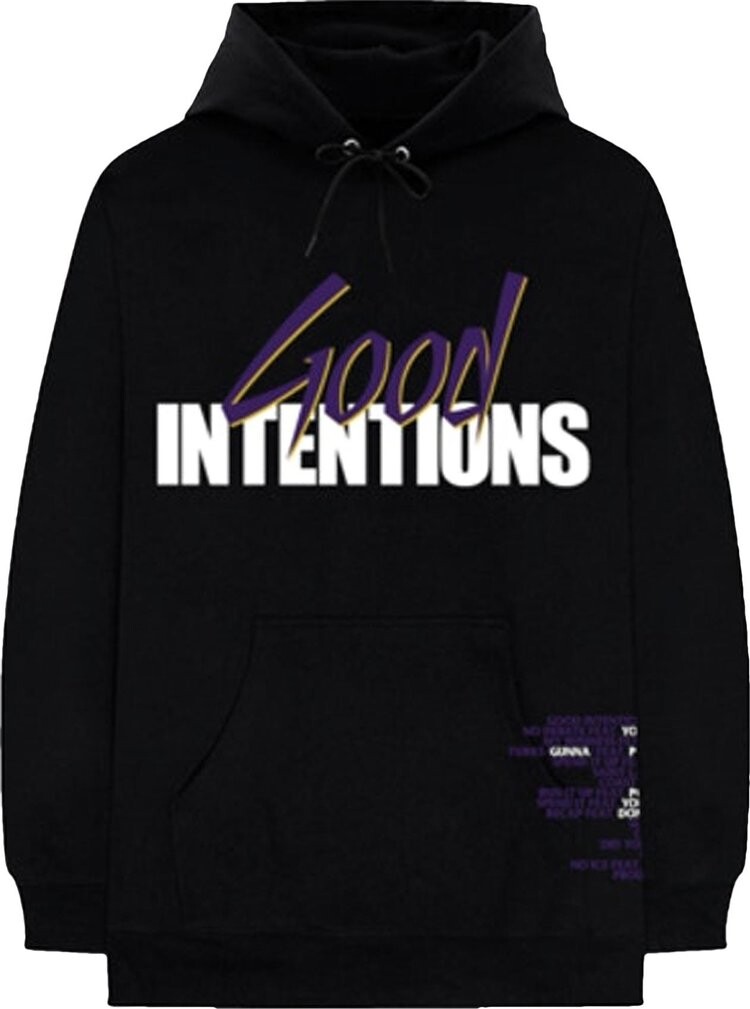 

Худи Vlone x Nav Doves Hoodie 'Black', черный