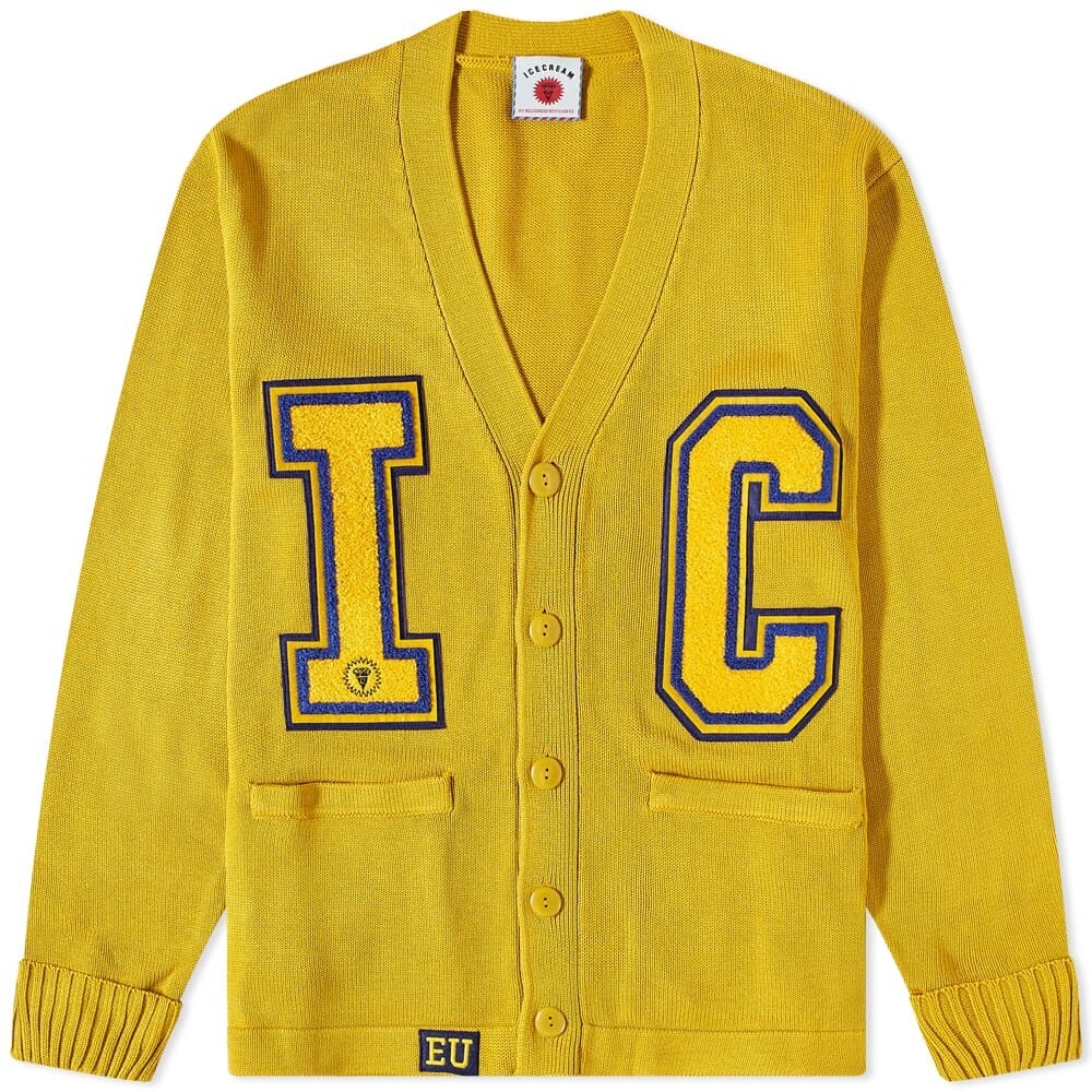 

Джемпер ICECREAM Collegiate Cardigan, Желтый