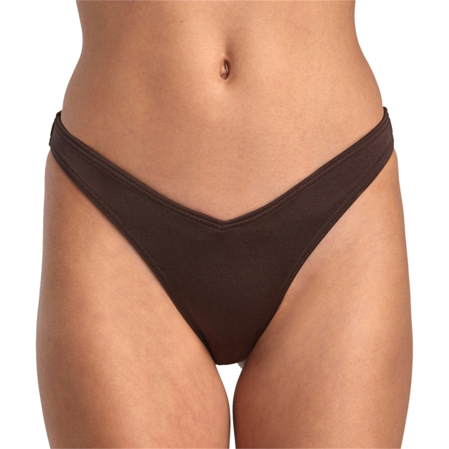 

Плавки RVCA Solid Shimmer V Medium French Swim, темно-коричневый