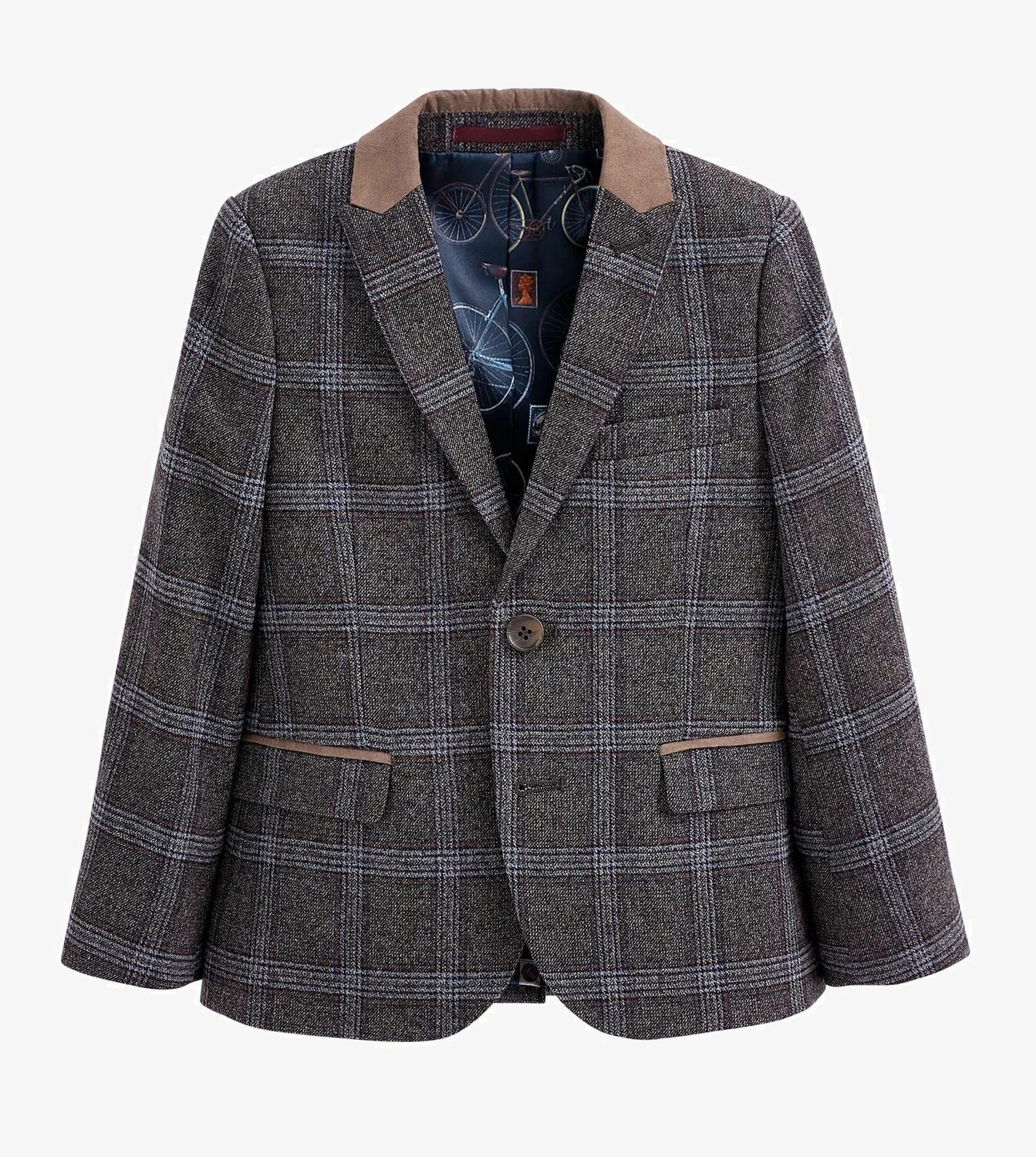 

Пиджак Next Heritage Standard Blazer, серый