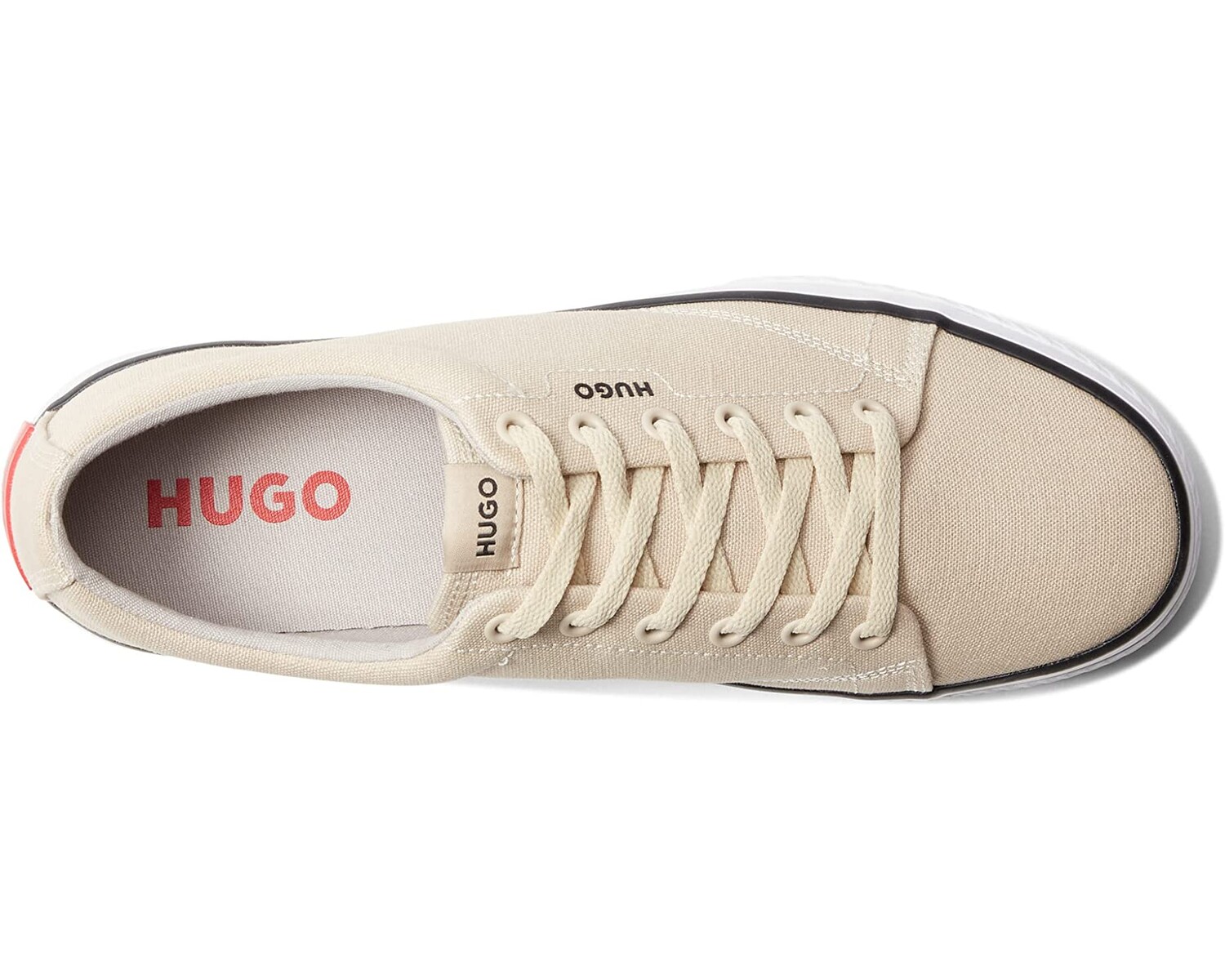 

Кроссовки Dyer Tennis Sneaker HUGO, миндальное молоко