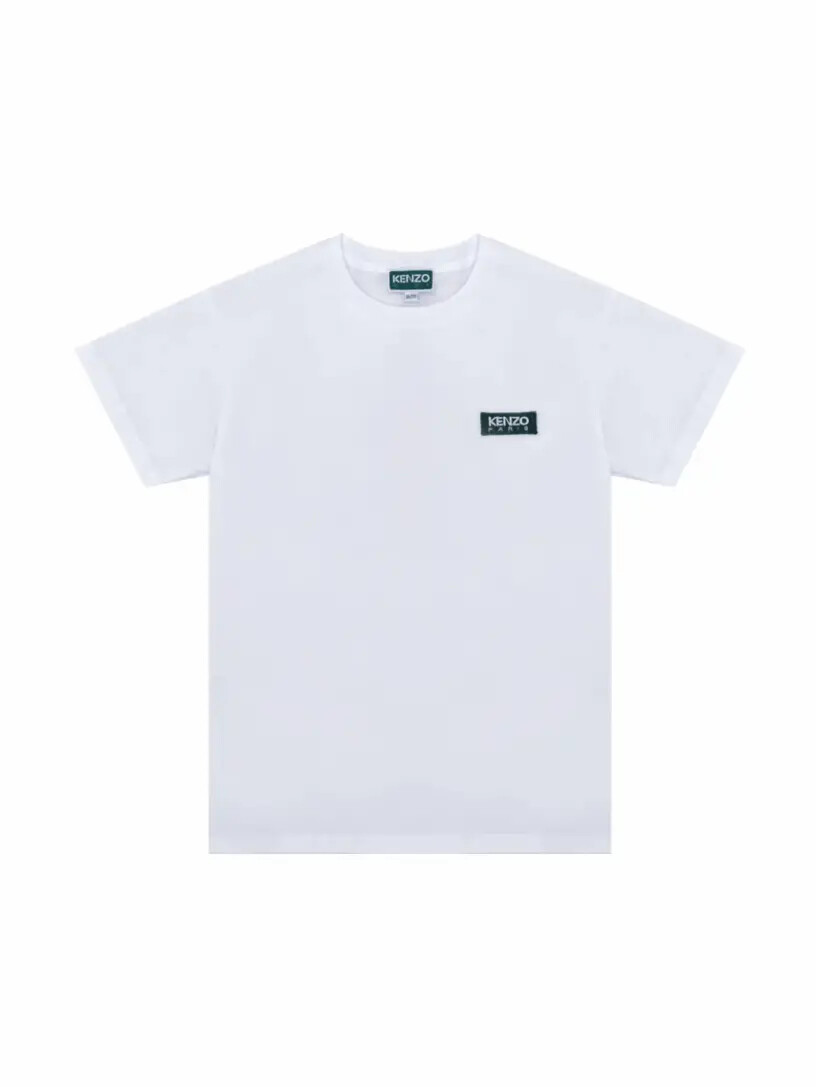 

Хлопковая футболка с логотипом Kenzo