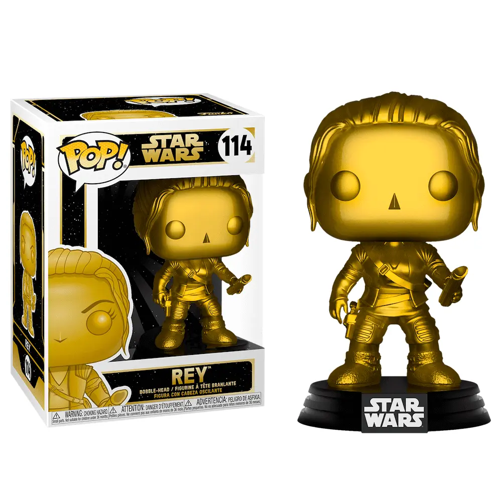 

Фигурка Funko POP! Star Wars: Rey (Gold Metallic)