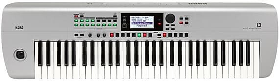 

Музыкальная рабочая станция Korg i3 61 Key в серебристом цвете I3MS