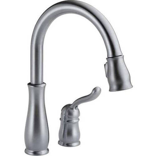 

Кухонный смеситель Delta Leland с выдвижным изливом, arctic stainless