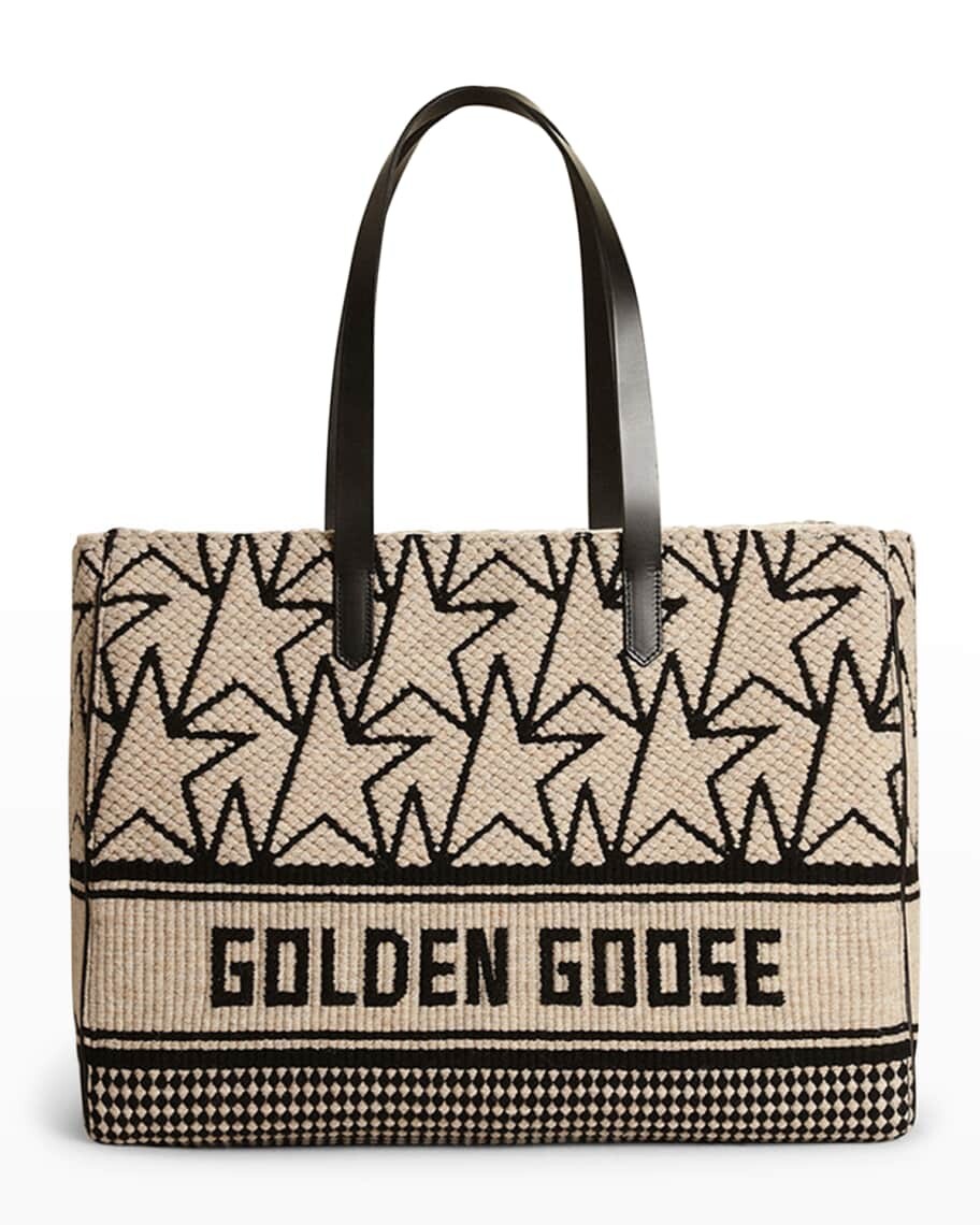 

Жаккардовая большая сумка Cali Monogram Star Golden Goose