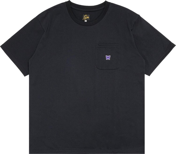 

Футболка Needles Short-Sleeve Crew Neck 'Black', черный