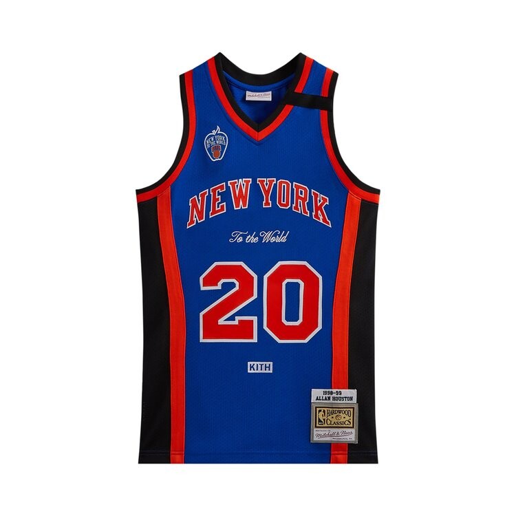 

Джерси Kith And Mitchell & Ness For The New York Knicks Allan Houston 'Knicks Blue/Knicks Orange', разноцветный