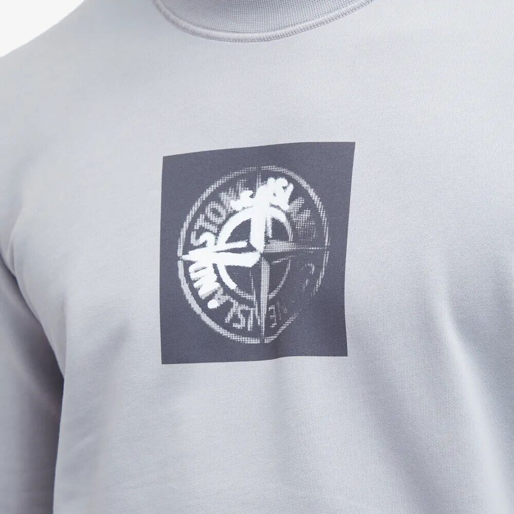 Stone Island Толстовка с круглым вырезом Institutional One Badge