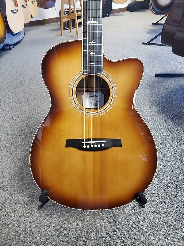 

Новый PRS SE A40E Angelus со звукоснимателем Fishman Sonitone Tobacco Sunburst SE A40E Angelus with Fishman Sonitone Pickup