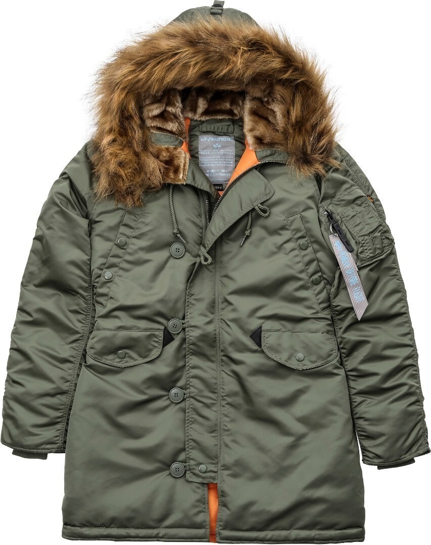 

Куртка Alpha Industries N3B VF 59 женская, оливковая