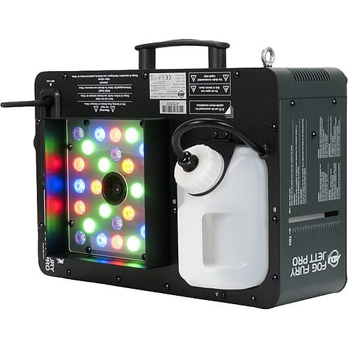 

ADJ Fog Fury Jett Pro RGBA+UV светодиодная противотуманная машина American DJ ADJ Fog Fury Jett Pro RGBA+UV LED Fog Machine