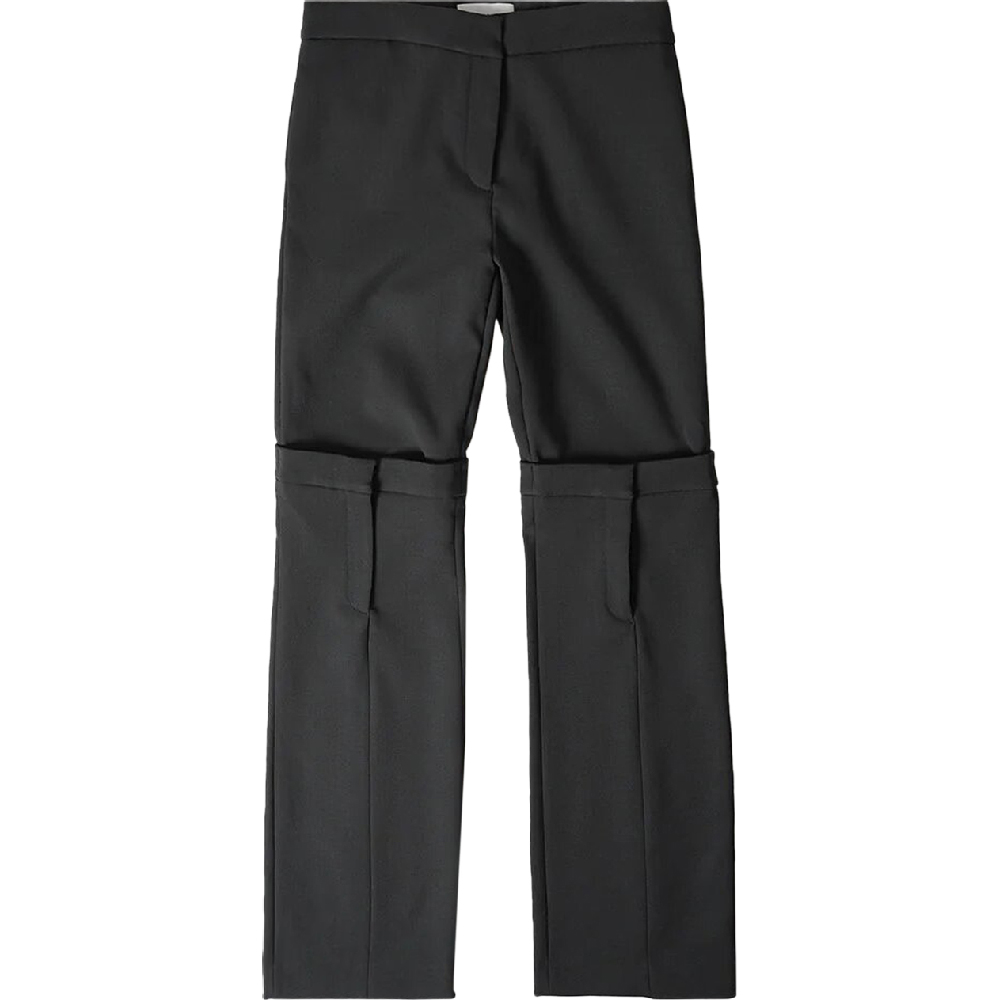 Брюки Coperni Open Knee Tailored, черный брюки карго coperni canvas размер 40 бежевый