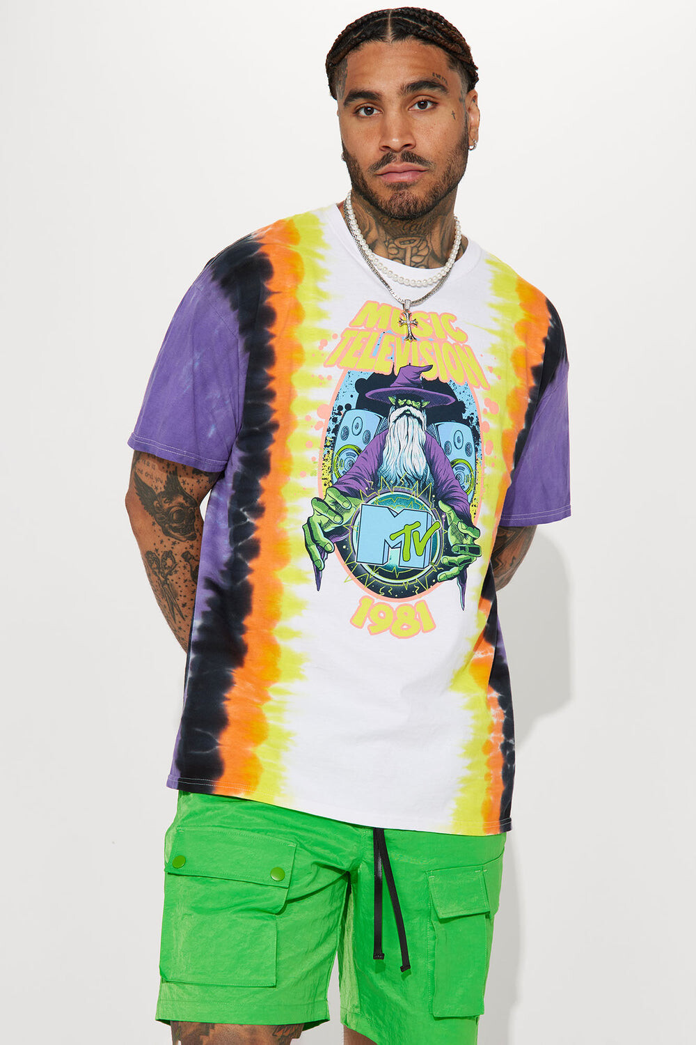 

Футболка Fashion Nova 4MTV86330NV, разноцветный, Серый