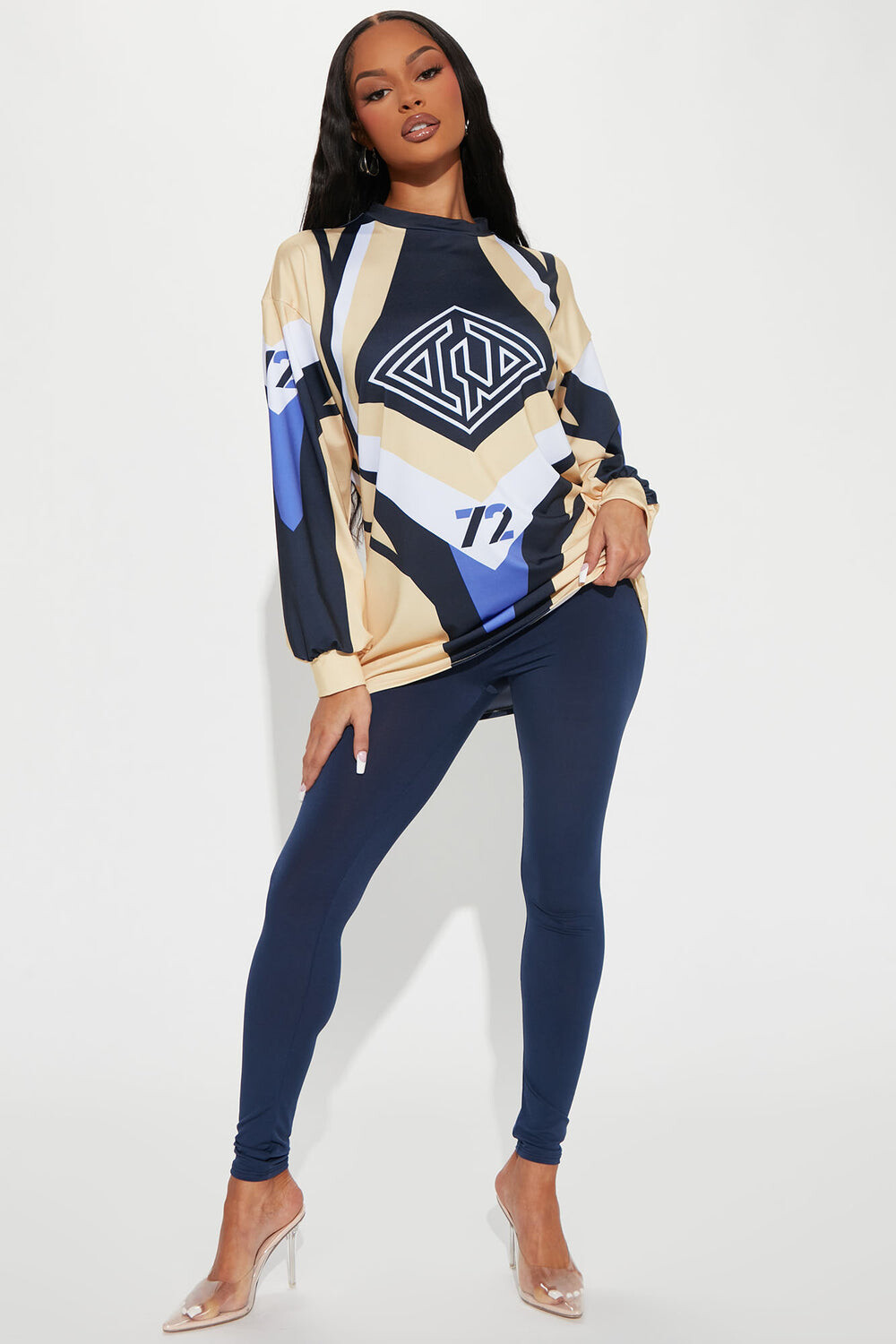 

Леггинсы Fashion Nova TP16243, желтый
