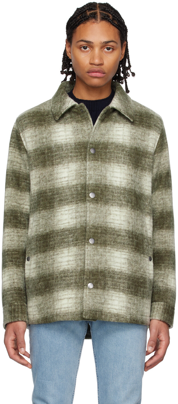 

Зеленая куртка New Alan A.P.C., Зеленый