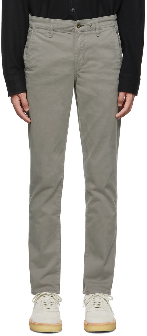 

Зеленые брюки чинос Fit 2 rag & bone