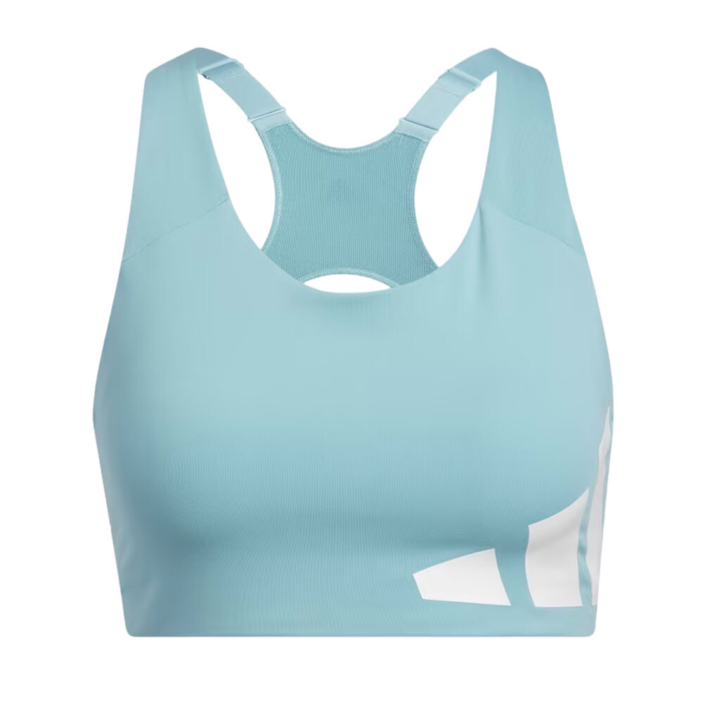 

Спортивный бюстгальтер Adidas Ultimate High-support Logo, голубой