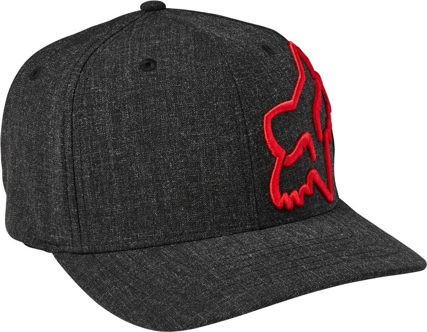 

Кепка FOX Clouded 2.0 Flexfit, черный/красный
