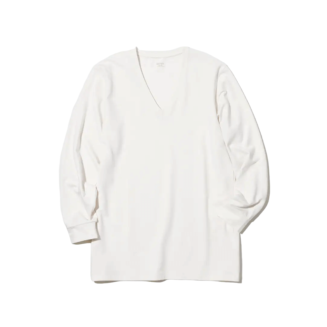 Джемпер Uniqlo Heattech Extra Warm, белый - фото