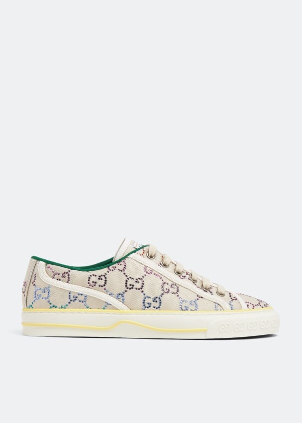 

Кроссовки GUCCI Tennis 1977 sneakers, бежевый