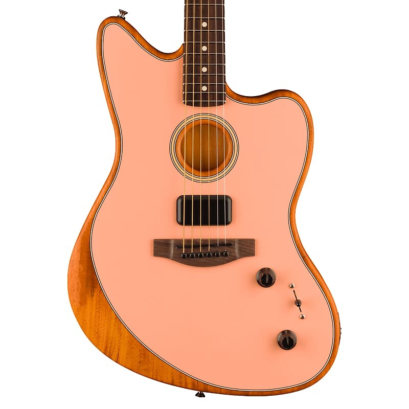 

Fender Acoustasonic Player Jazzmaster Shell Pink Предзаказ Acoustasonic Player Jazzmaster, Rosewood Fingerboard, Shell Pink