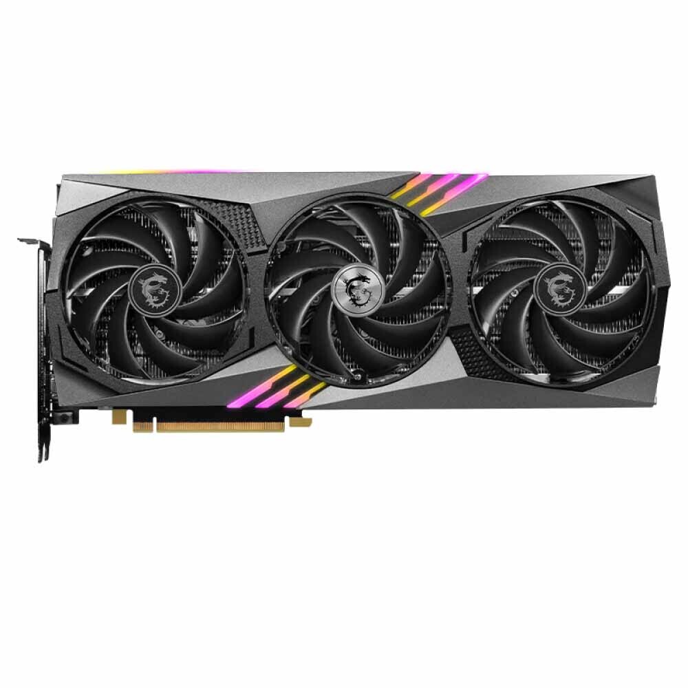 

Видеокарта MSI GeForce RTX 4070 Gaming X Trio 12ГБ, черный