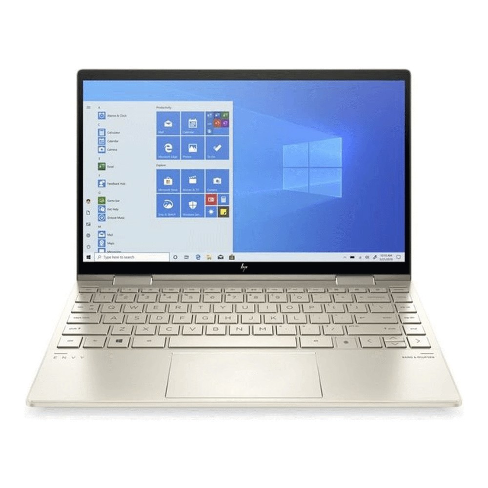 Ноутбук HP ENVY 13-bd0005ne 13.3" FullHD 8ГБ/512ГБ, золотой, английская/арабская клавиатура - фото