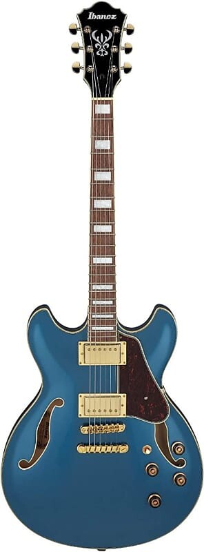 

Ibanez Artcore AS73GPBM Прусская голубая металлическая полуакустическая электрогитара