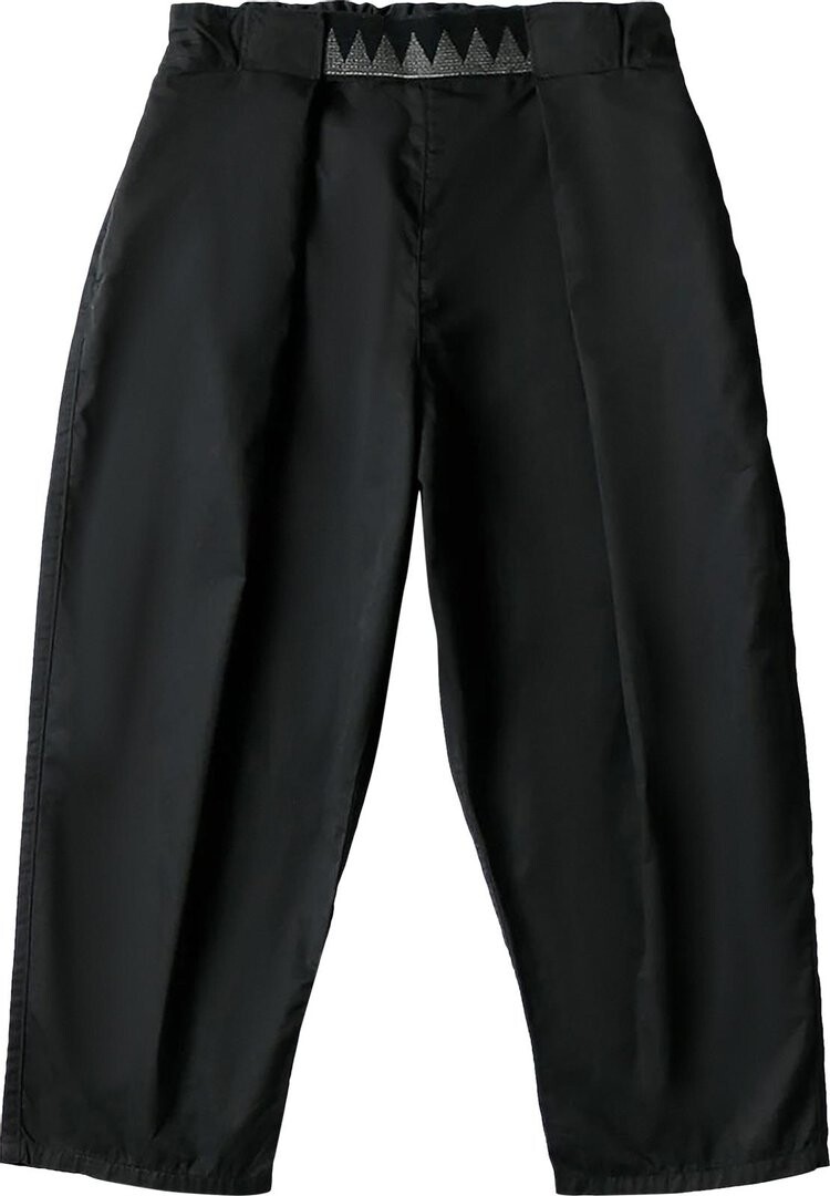 

Брюки Kapital Combed Burberry Easy Beach Go Pants Black, черный