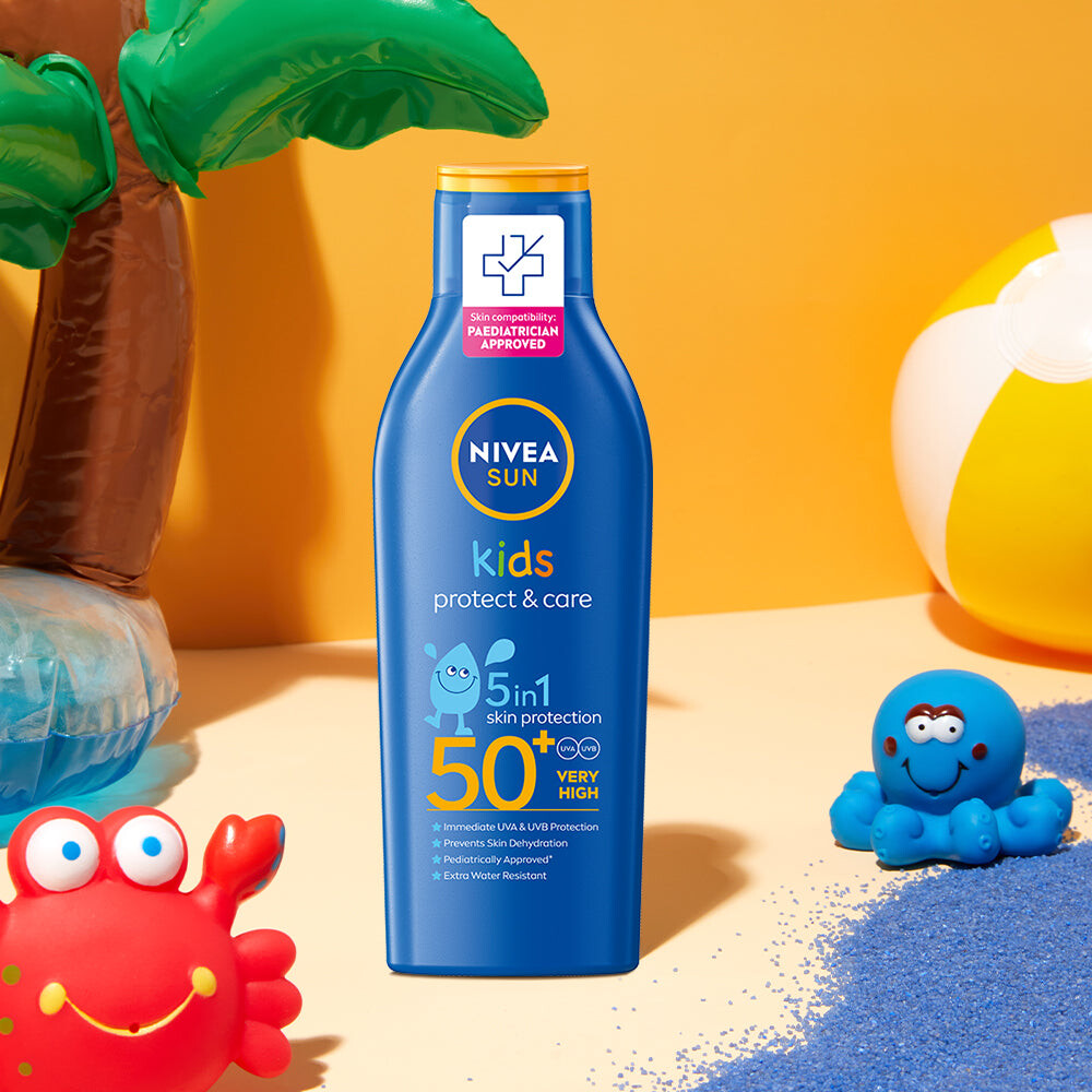 Protect kids. Nivea SPF 50. Nivea Sun Extra protect SPF 50 +. Нивея солнцезащитный лосьон для детей. SPF для детей.