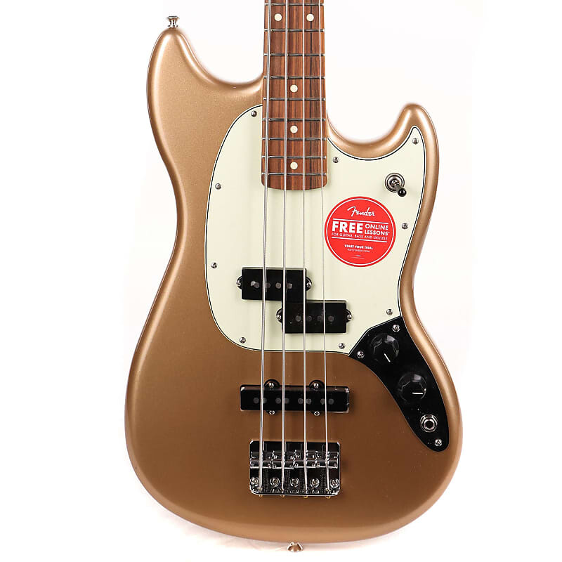 

Fender Player Mustang P/J Bass Firemist Gold