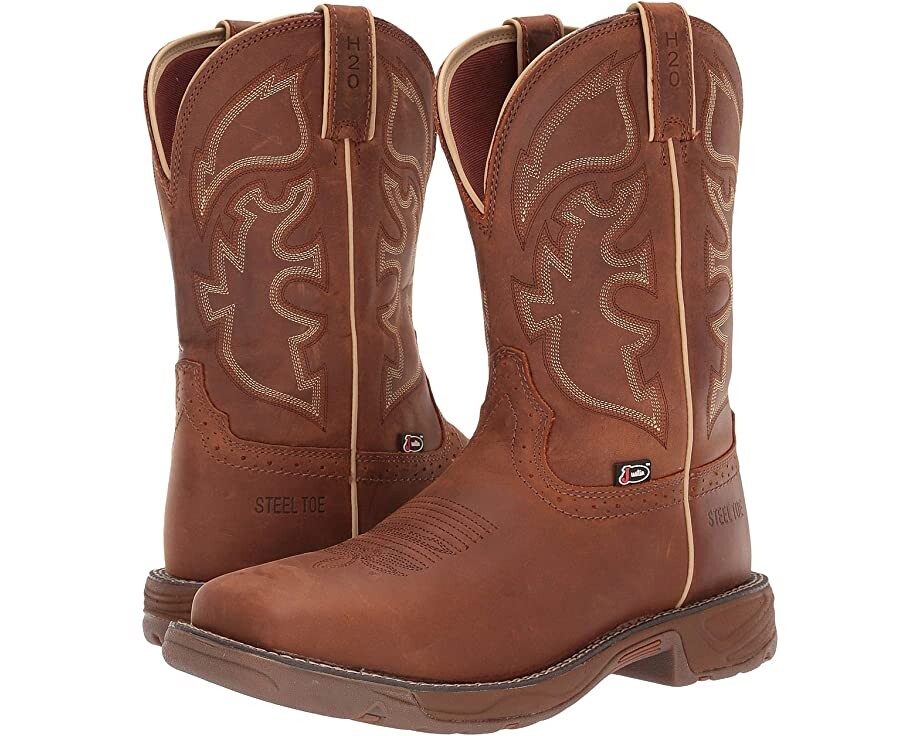 

Ботинки WK4331 Waterproof Steel Toe Justin, деревенский загар