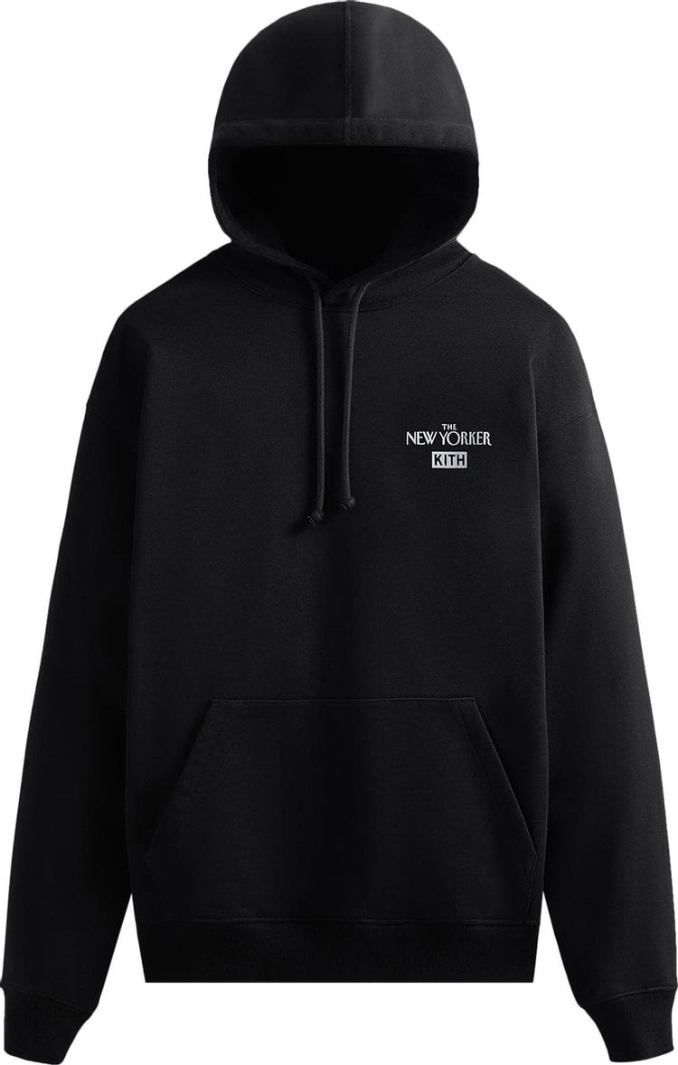 Худи Kith For The New Yorker Newsstand Hoodie 'Black', черный - фото