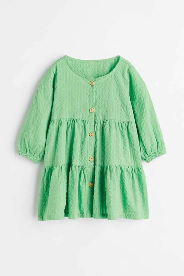 

Платье с пуговицами спереди H&M, зеленый