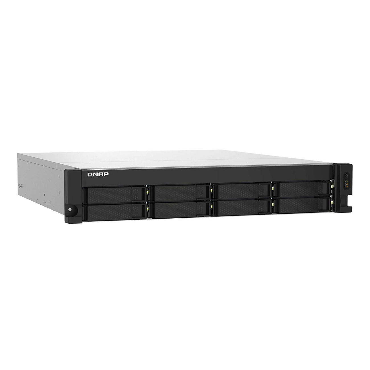 Серверное сетевое хранилище QNAP TS-832PXU, 8 отсеков, 4 ГБ, без дисков, черный