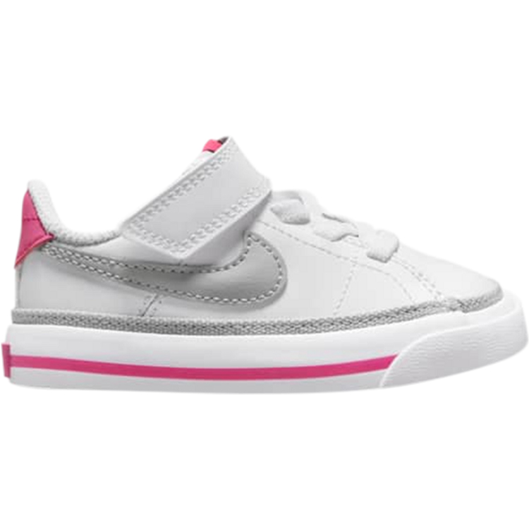 Кроссовки Nike Court Legacy TD 'White Pink Prime Light Smoke Grey', белый кроссовки nike sportswear space hippie 04 black light smoke grey sail