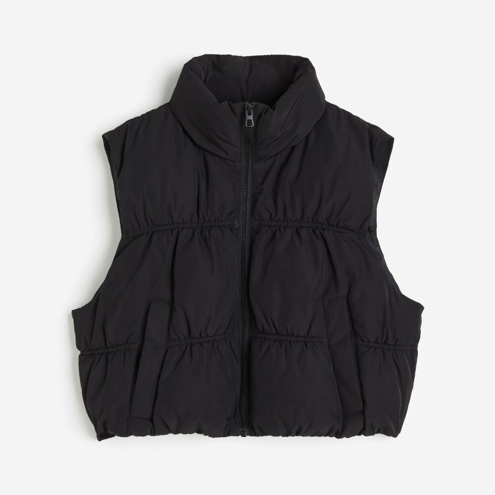 

Жилет утепленный H&M Puffer, черный