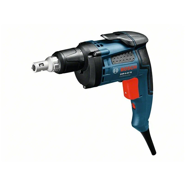 Шуруповерт BOSCH Professional GSR 6-45 TE 0601445100, синий бита для заворачивания bosch рh2х50 мм extra hart уп 25шт