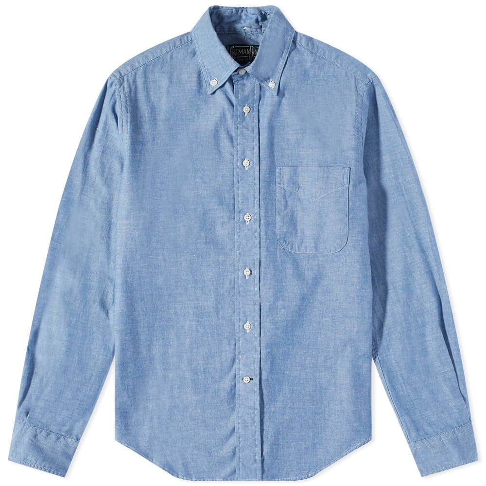 

Рубашка Gitman Vintage Button Down Summer Chambray Shirt
