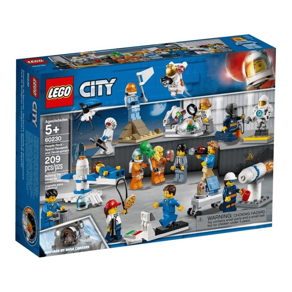 Конструктор LEGO City 60230 Космические исследования и разработки конструктор lego city 60230 комплект мини фигурок исследования космоса
